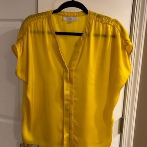 Loft Yellow Blouse